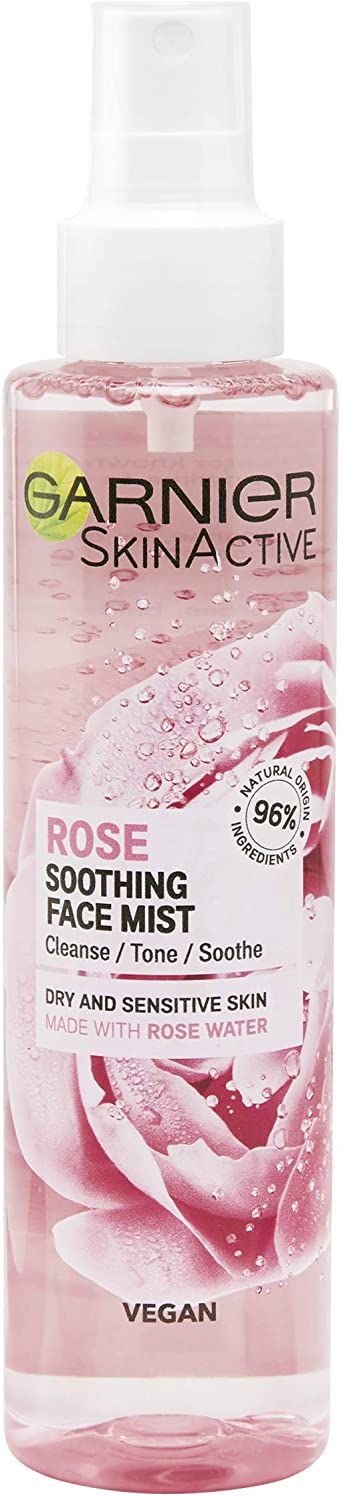 Garnier Natural Rose Soothing Glow Mist 150ml